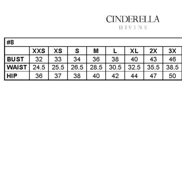 Cinderella Divine CH189 Rose Gold Long Dress - Picture 4 of 9